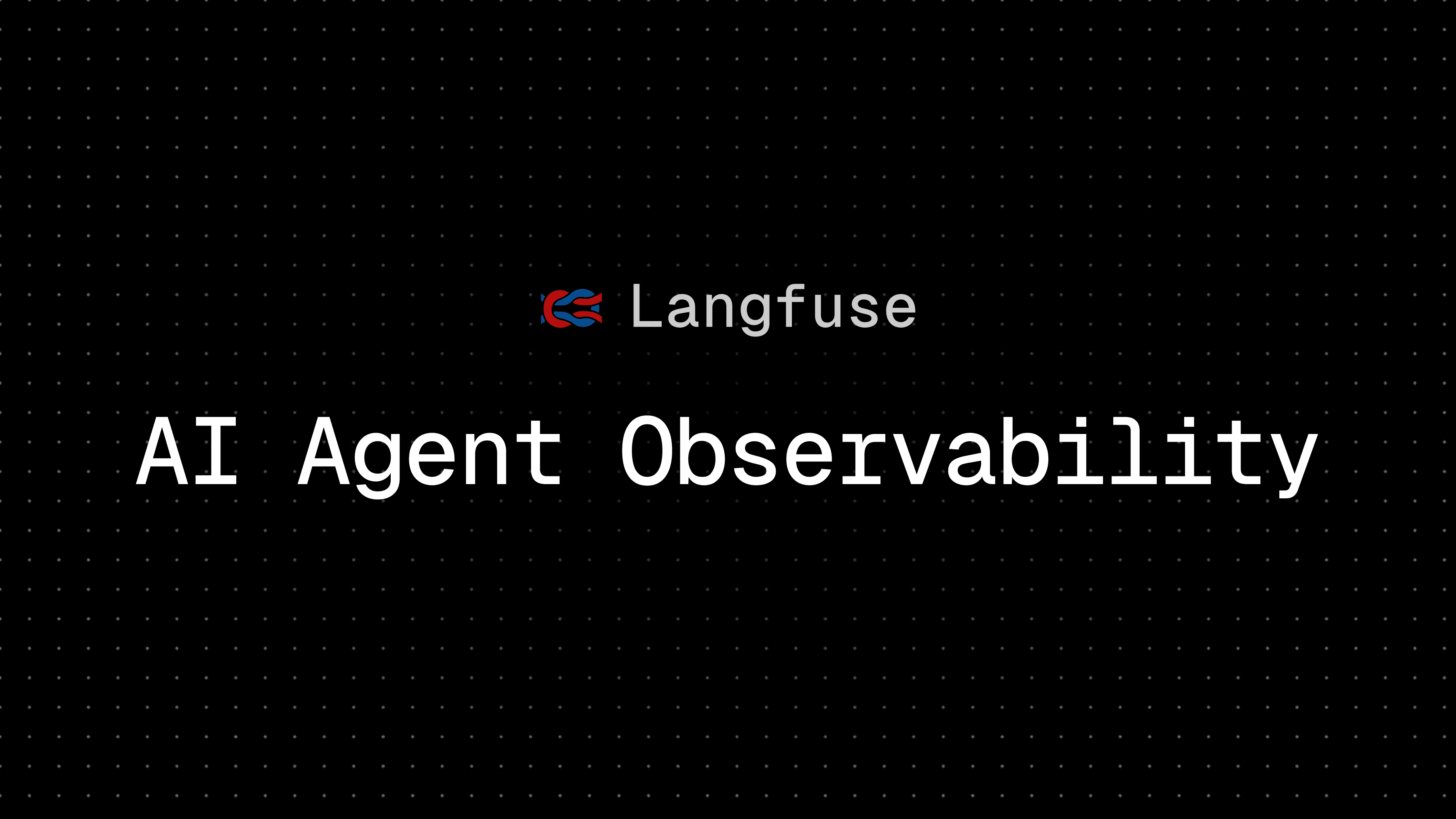 AI Agent Observability with Langfuse